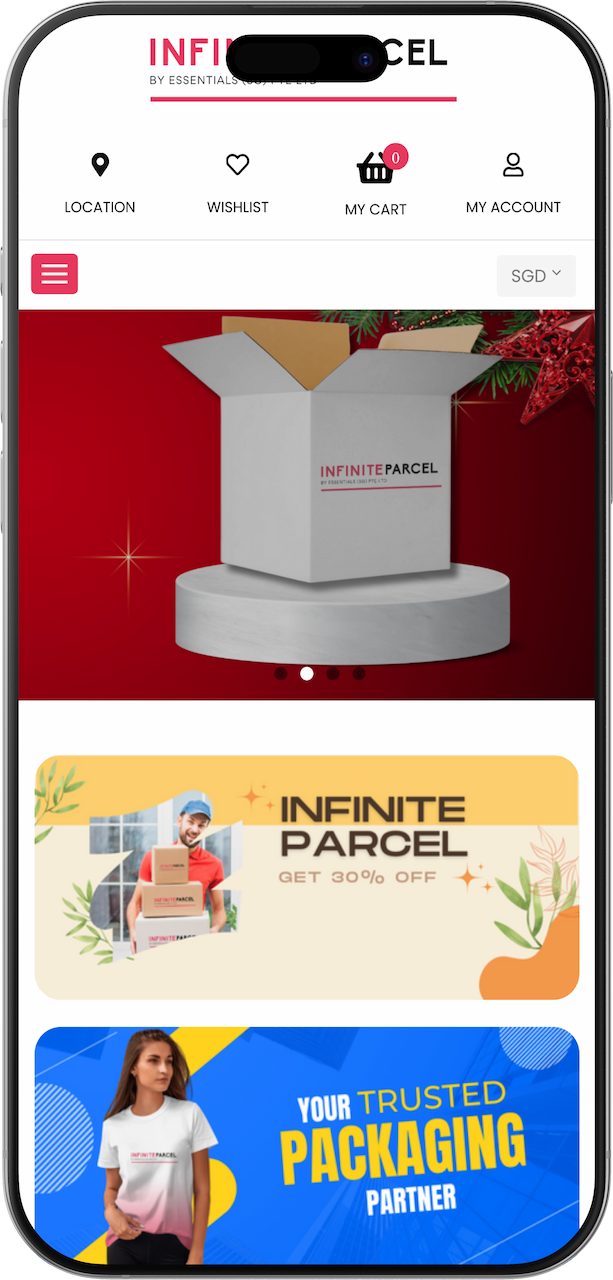 Responsive website layout designed by Cypher Singapore
